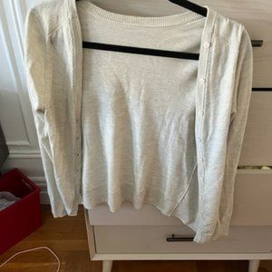 JCrew Wool Grey Sweater